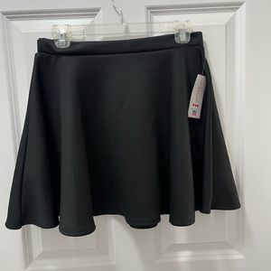 Black skirt